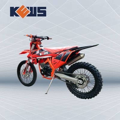 Cb250-R 고성능 빨강 전기 경주용 오토바이 오토바이 16 kw 풍랭식
