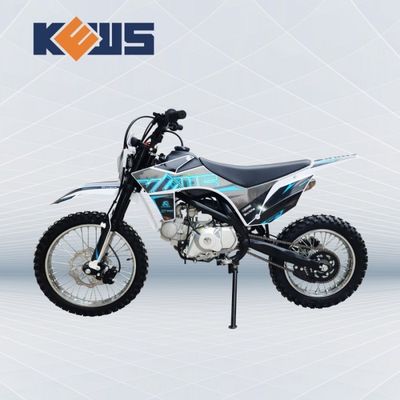KEWS 철제 림 125CC 핏바이크 4 스트로크 엔듀로 오토바이 10대용 리어 서스펜션