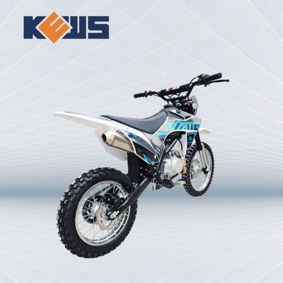 KEWS 철제 림 125CC 핏바이크 4 스트로크 엔듀로 오토바이 10대용 리어 서스펜션
