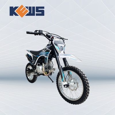 KEWS 철제 림 125CC 핏바이크 4 스트로크 엔듀로 오토바이 10대용 리어 서스펜션