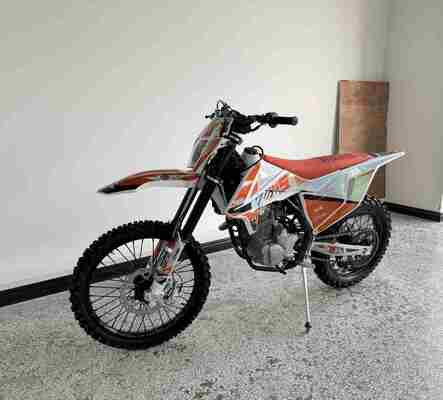 KEWS K16DZ 300CC 4 Stroke Enduro Motorcycle with Electric+Kick Starter Motocross Bike